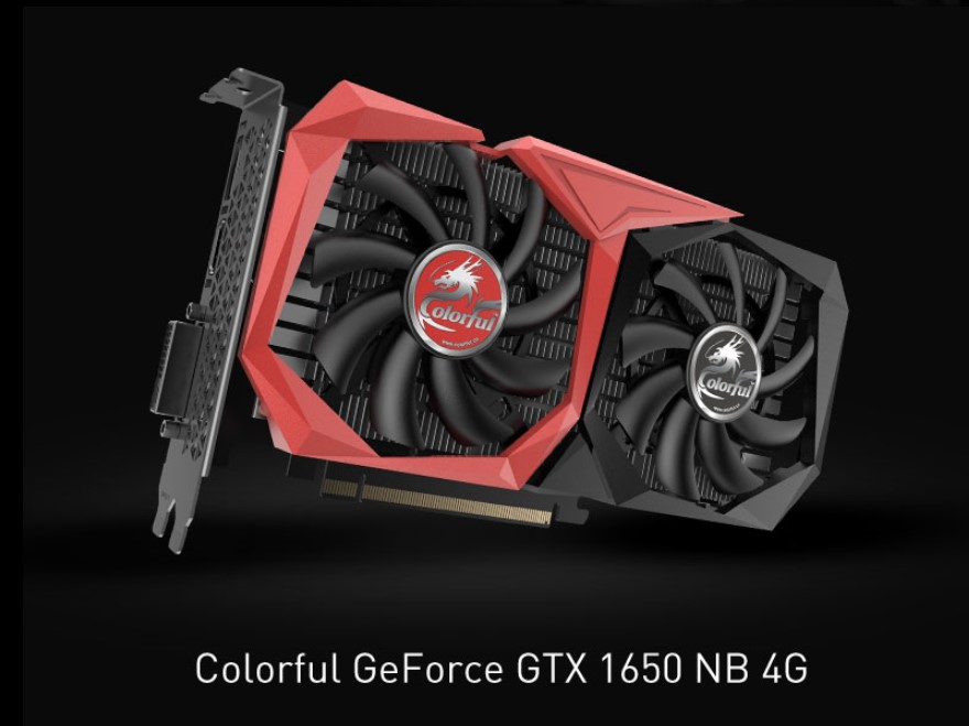 Card màn hình Colorful GeForce GTX 1650 4GB GDDR6 NB 4GD6-V