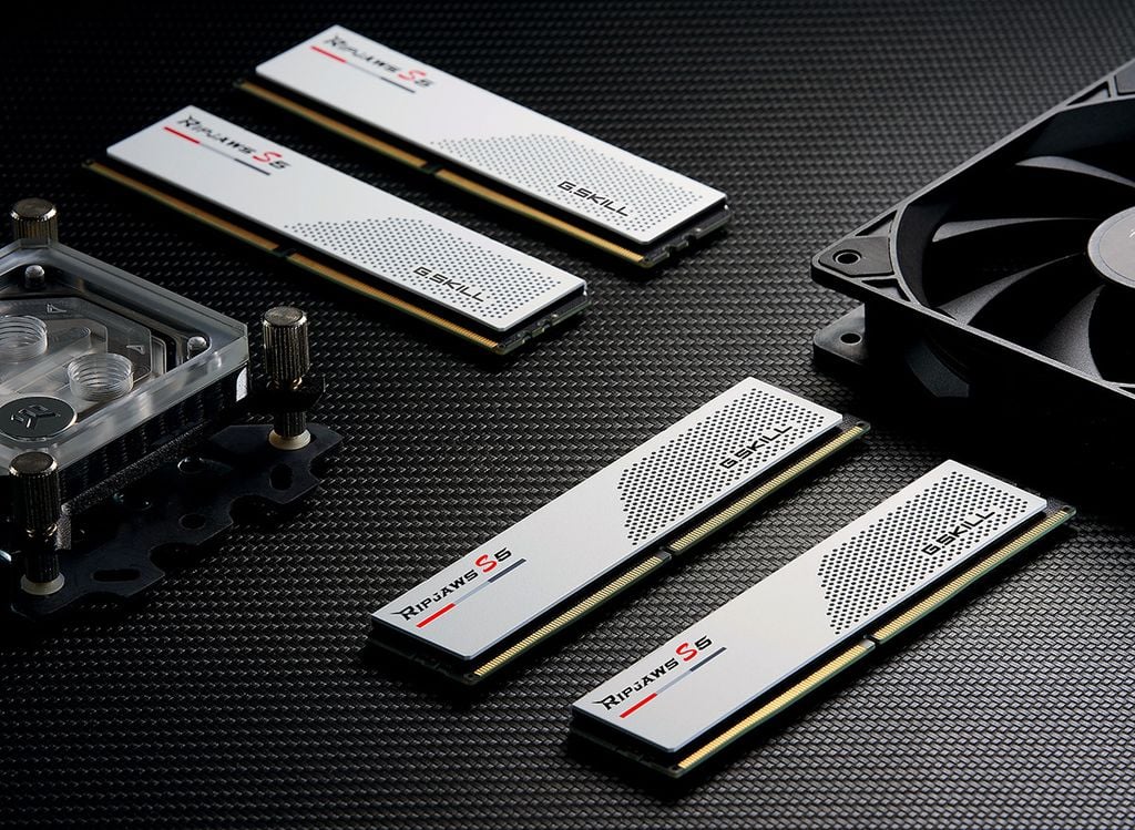 Ram GSkill Ripjaws S5 32GB (2x16GB) DDR5-5600MHz CL36 BLACK 3