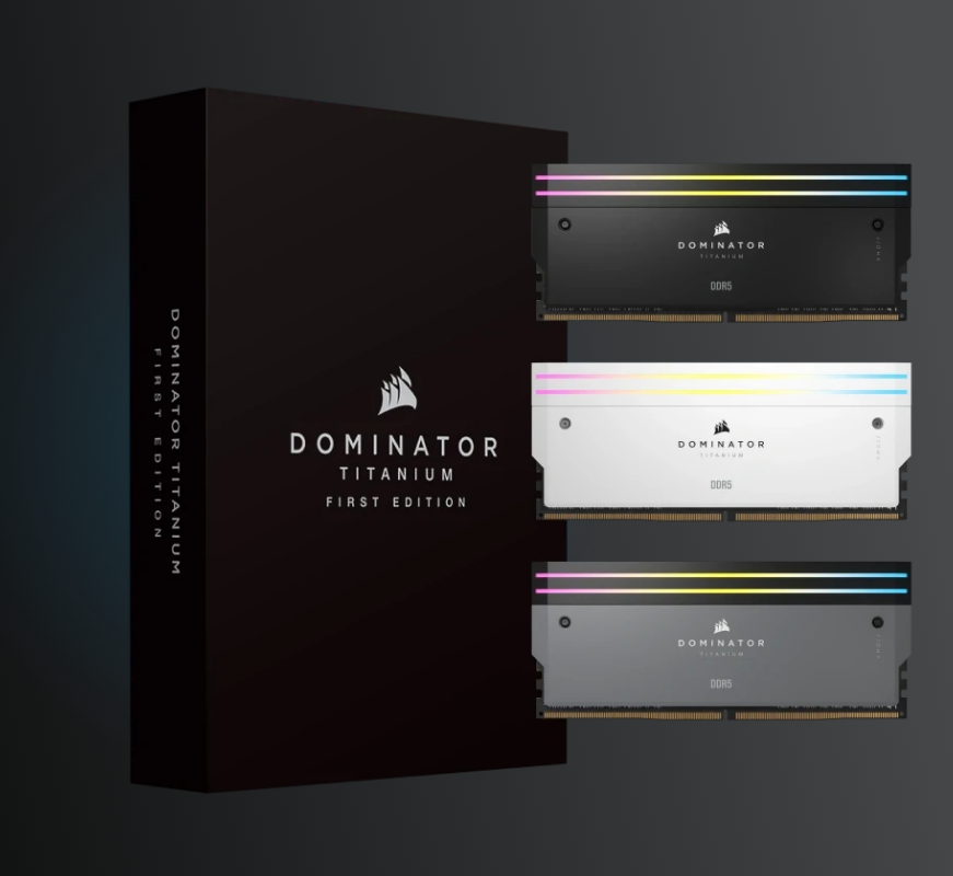 RAM Corsair Dominator Titanium Black 32GB 2