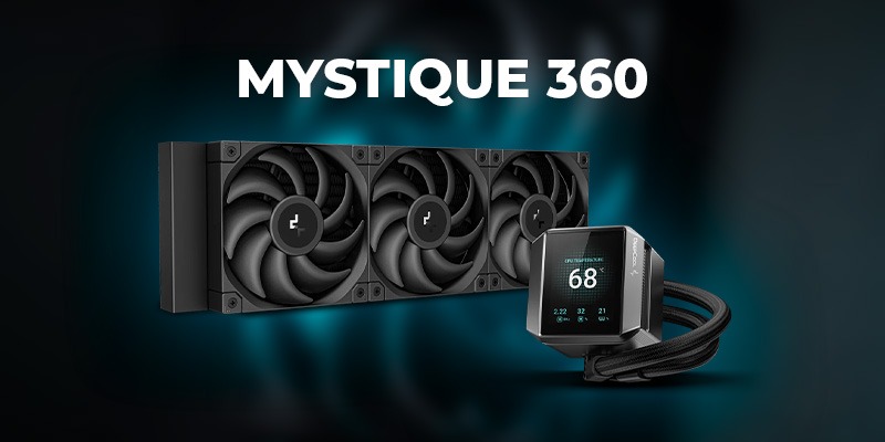 Tản nhiệt nước AIO Deepcool Mystique 360 (Black)