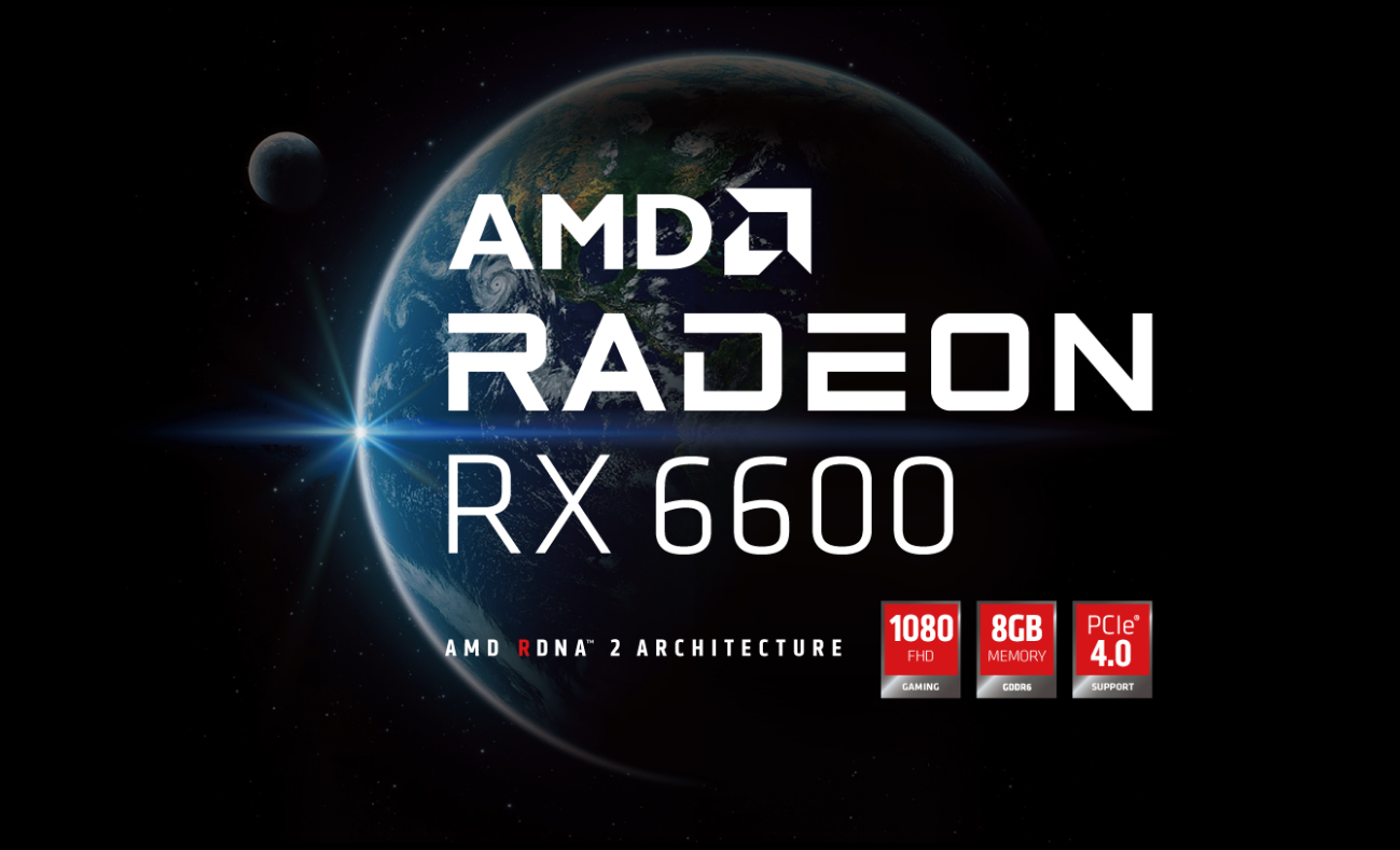 Card màn hình PowerColor Fighter Radeon RX 6600 8GB GDDR6  2