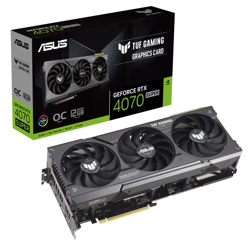 ASUS TUF Gaming GeForce RTX 4070 SUPER 12GB GDDR6X OC