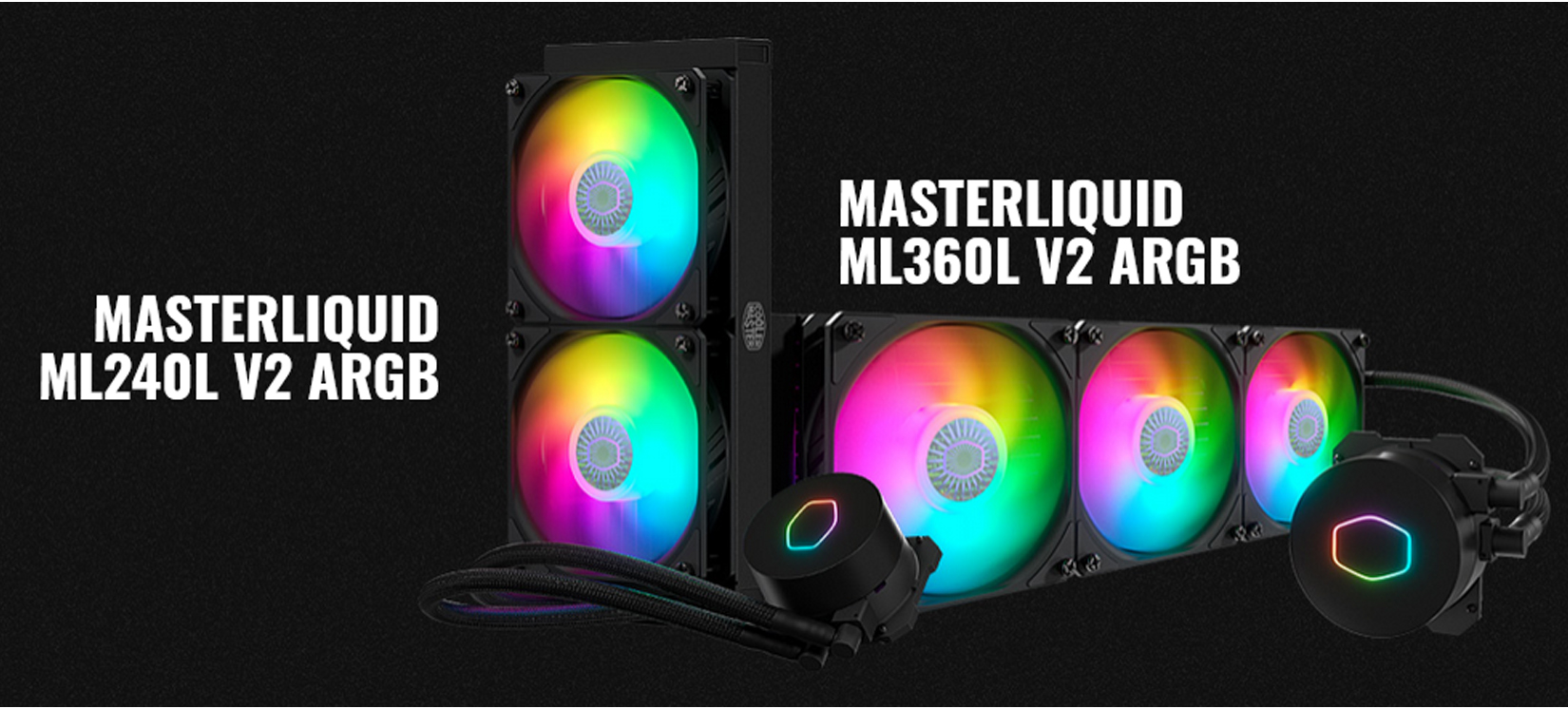 ản nhiệt nước CPU Cooler Master MasterLiQuid ML360L V2 ARGB