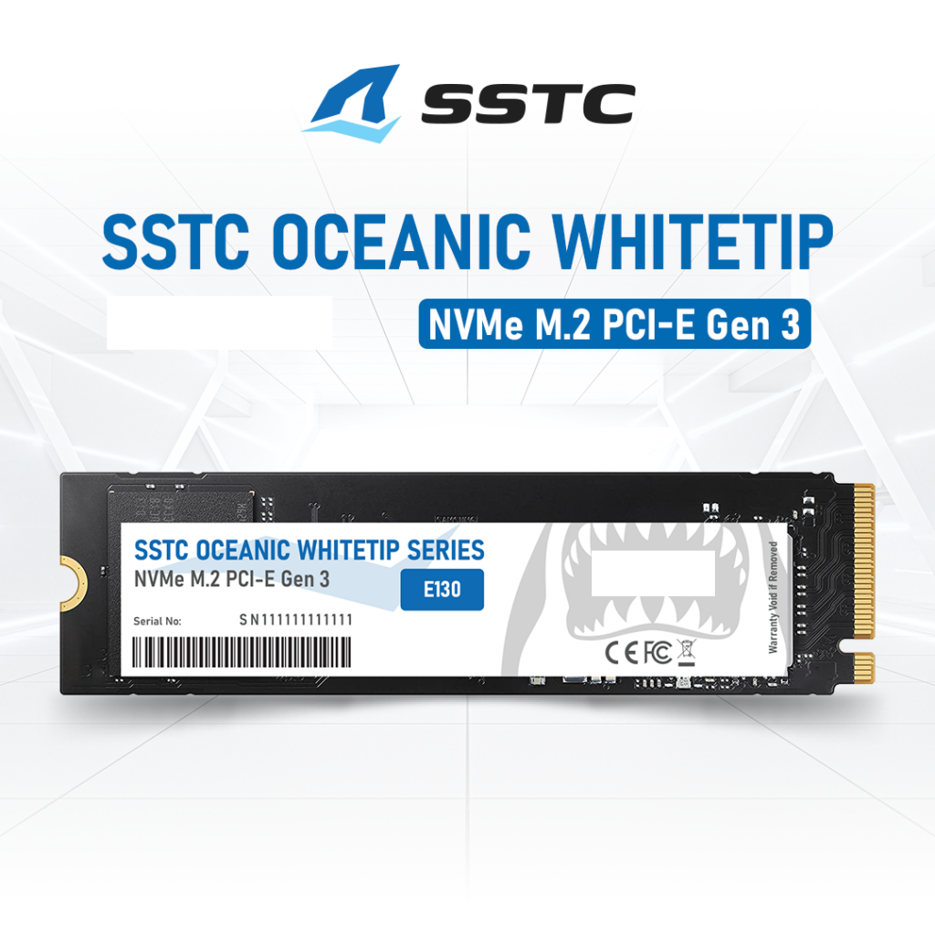 Ổ cứng SSD SSTC Oceanic Whitetip E130 512GB M.2 2280 PCIe NVMe (Gen 3x4) 
