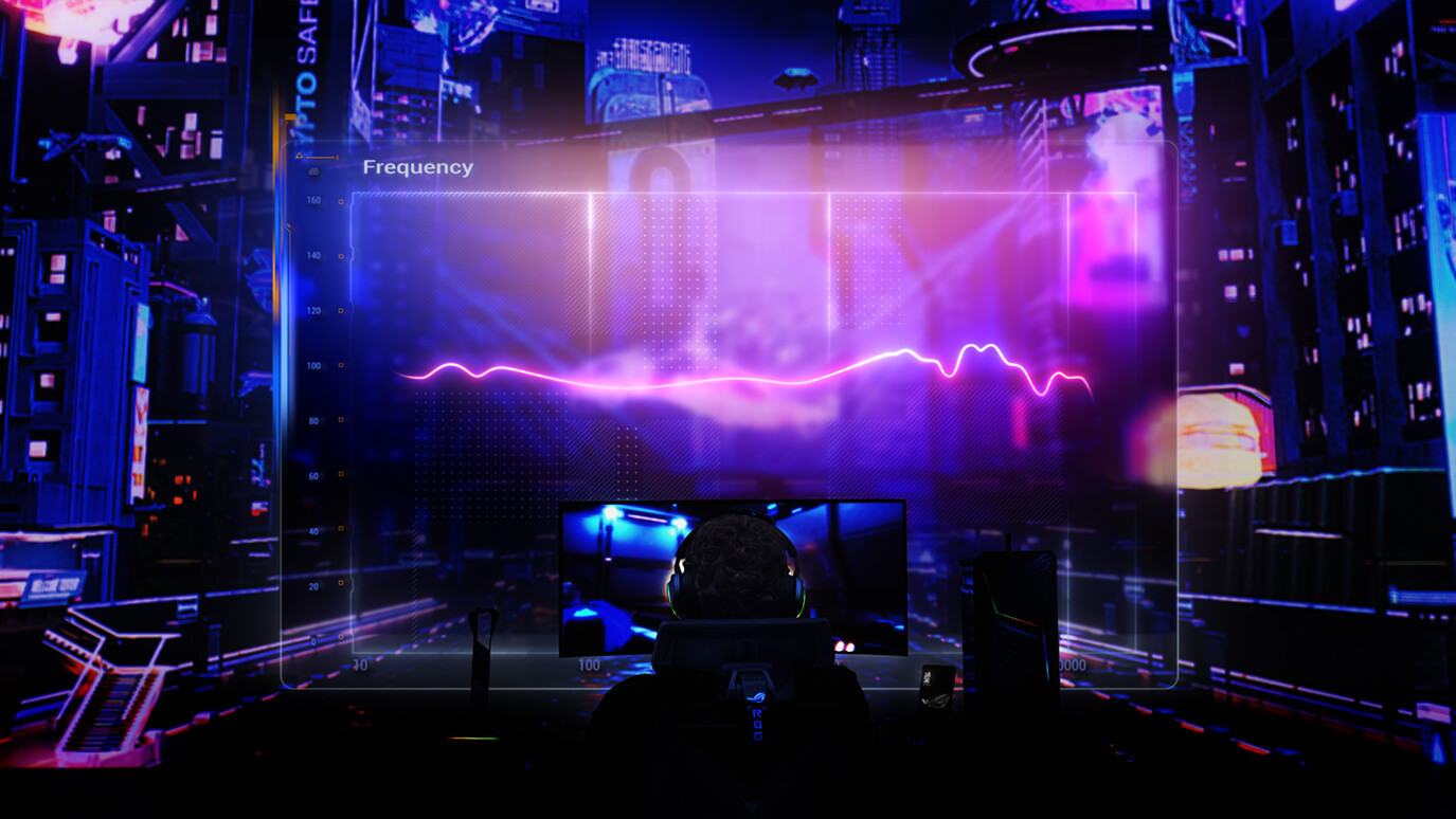 Tai nghe Gaming không dây ASUS ROG Delta II 12
