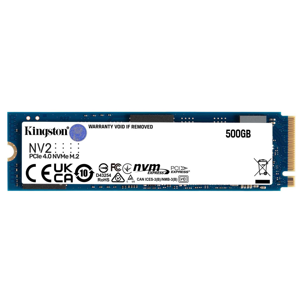 .Ổ cứng SSD Kingston NV2 500GB PCIe 4.0 x4 NVMe M.2 