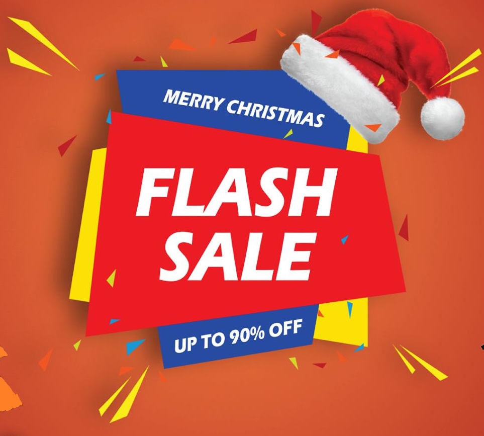 Chương trình khuyến mại FLASH SALE NOEL 2019- Giảm giá lên tới 90%