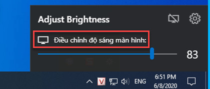 Cách tăng độ sáng màn hình máy tính bàn hữu ích