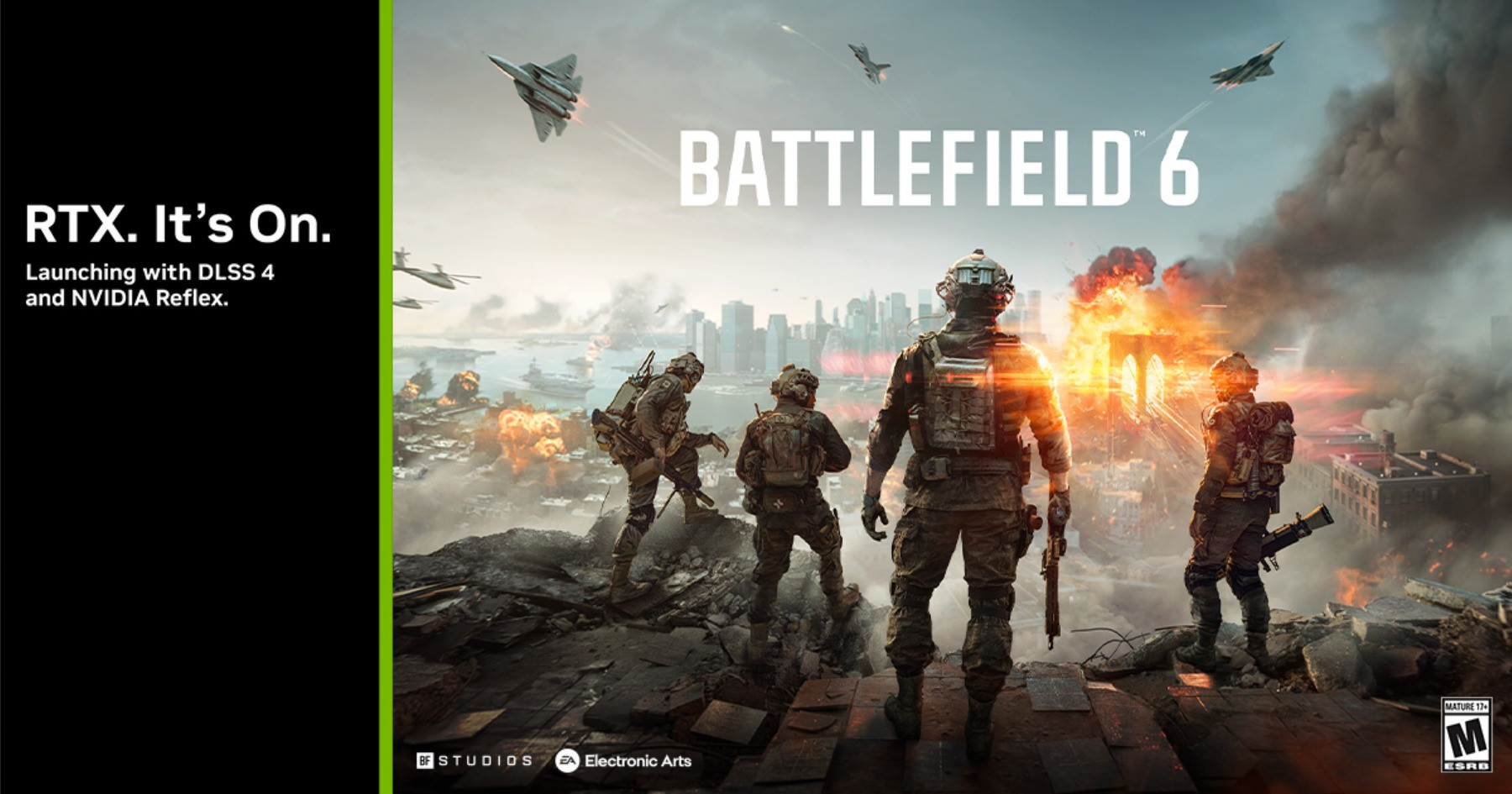 Battlefield 6 ra mắt vào ngày 10 tháng 10 với DLSS 4 Multi Frame Generation