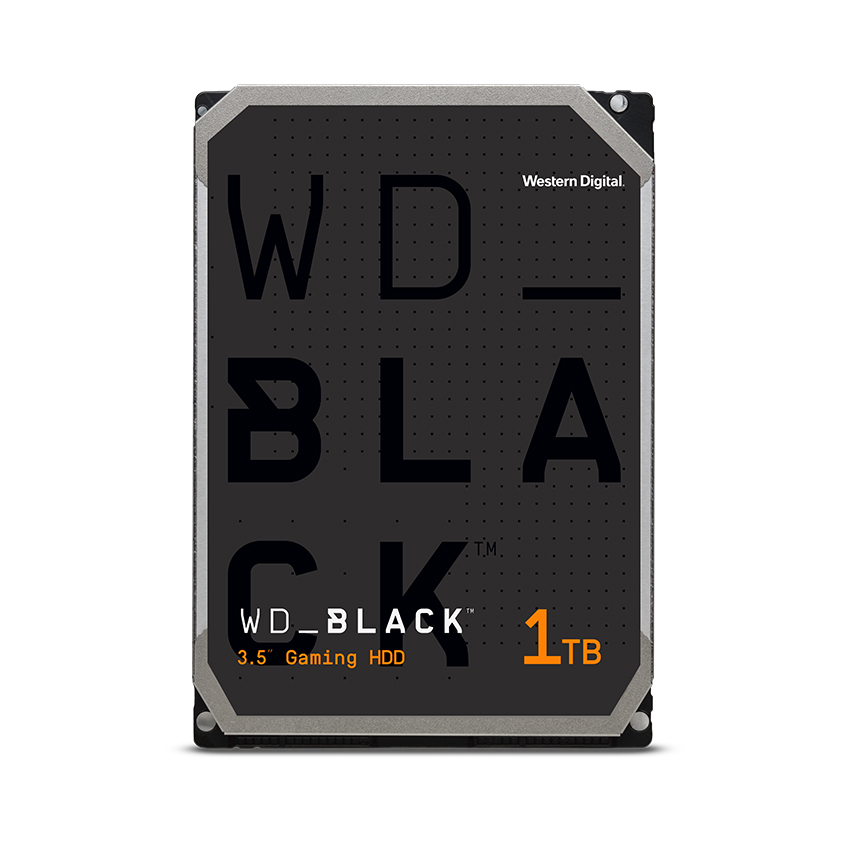 HDD WD 1TB BLACK 3.5 INCH 7200RPM, SATA, 64MB CACHE