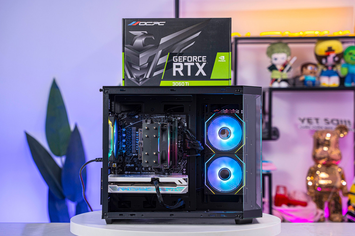 PC AMD GAMING Ryzen 7 9800X3D - RTX 3060 Ti 8GB OC