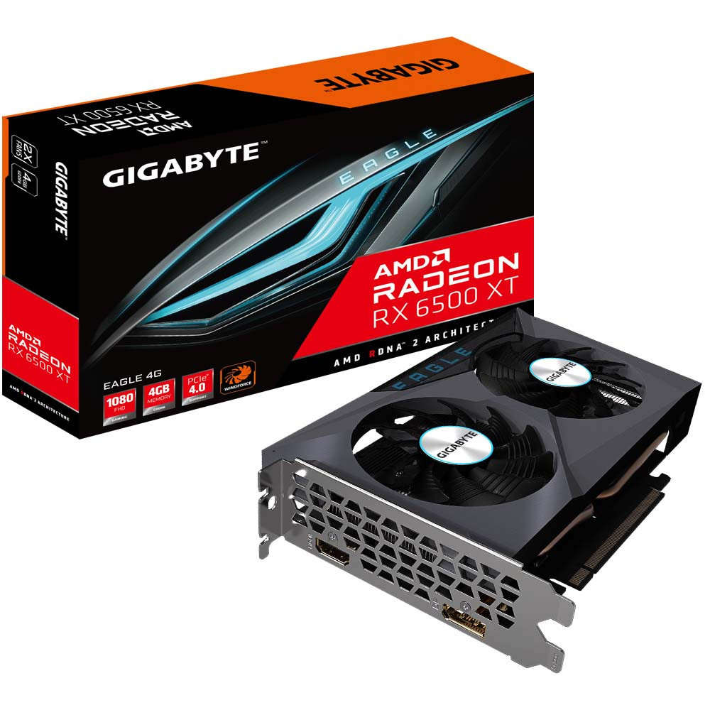 VGA Gigabyte Radeon RX 6500 XT EAGLE 4G