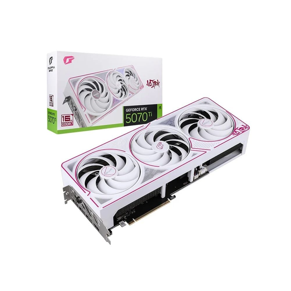 Card màn hình Colorful iGame GeForce RTX 5070 Ti Ultra W NON-OC 16GB-V 