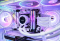 PC AERO WHITE x SPACE Cooling I5 13500 RTX 4060 Ti 8GB ( All New)