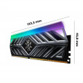 RAM ADATA XPG SPECTRIX D41 RGB GREY 16GB (1X16GB) Bus 3200MHZ DDR4 