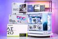 PC SUPER LUXURY ROG STRIX i9 14900K- RTX 4090 24GB OC GAMING WHITE 