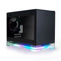 Vỏ case InWin A1 Plus Black QI Charger - Full Side Tempered Glass Mini ITX ( Mini Tower/Màu Đen/Kèm nguồn 650 Plus Gold)