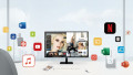 Màn hình máy tính Samsung LS32AM700NEXXV 32 inch 4K Smart monitor