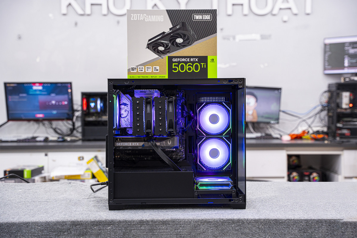 PC GAMING CORE ULTRA 5 245KF - RTX 5060 Ti 16GB (Cấu hình gốc)