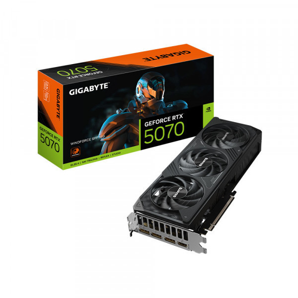 Card màn hình GIGABYTE GeForce RTX 5070 WINDFORCE SFF 12GB GDDR7
