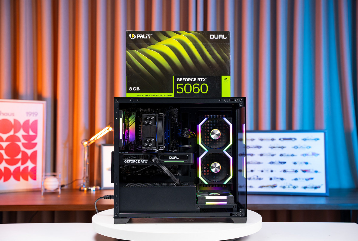 PC ULTRA GAMING i5 14400F - RTX 5060 8GB BLACK (Cấu hình gốc)