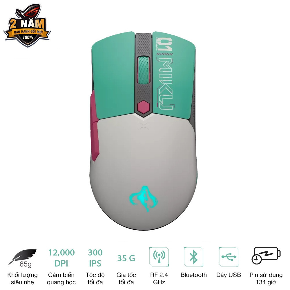 Chuột ASUS TUF GAMING Mini Wireless Hatsune Miku Edition