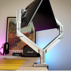 Giá treo 2 màn hình Human Motion T2-2 Màu trắng