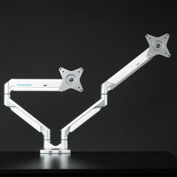Giá treo 2 màn hình Human Motion T2-2 Màu trắng