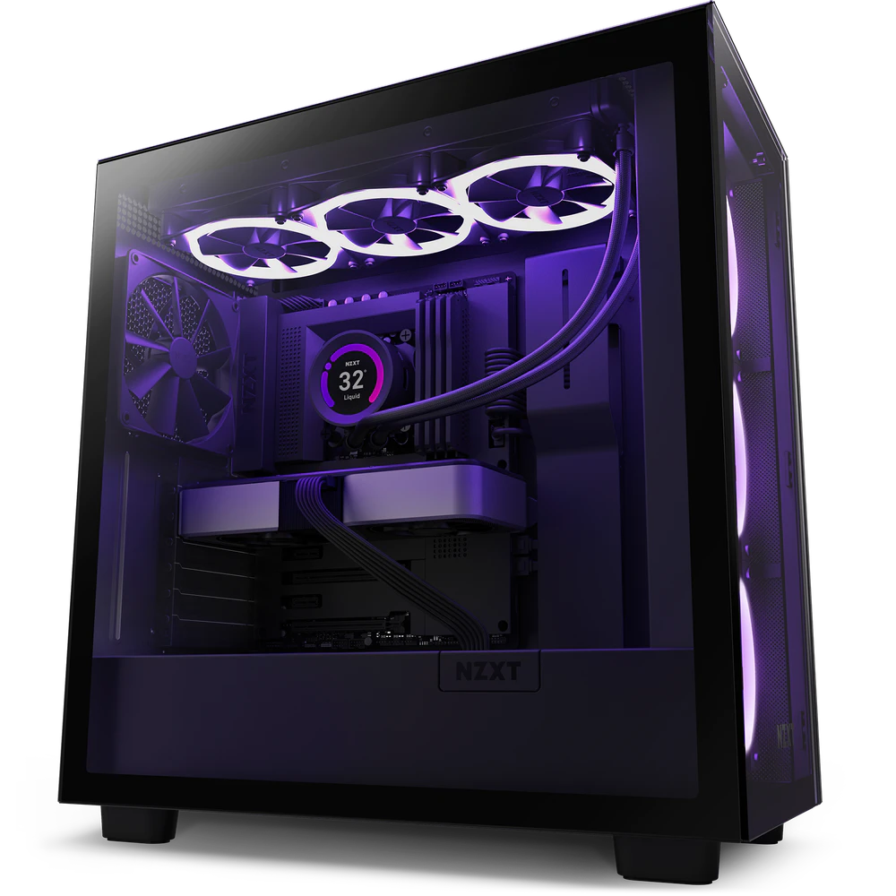 Vỏ case NZXT H7 Elite (Mid Tower / Màu Đen)