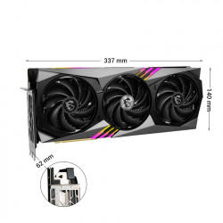 Card màn hình MSI RTX 4070 Ti GAMING X TRIO 12G