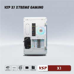 Vỏ Case VSP X1 Extreme Gaming White