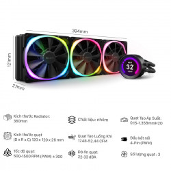 Tản nhiệt NZXT Kraken Z73 RGB - 360mm