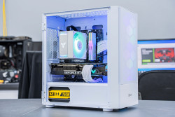 PC WHITE GAMING RTX 3060 8GB - I3 12100F - All NEW