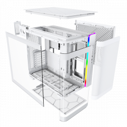 VỎ CASE MONTECH KING 95 WHITE (ATX/MID TOWER/MÀU TRẮNG)