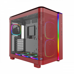 VỎ CASE MONTECH KING 95 PRO RED (ATX/MID TOWER/MÀU ĐỎ/6 FAN ARGB)