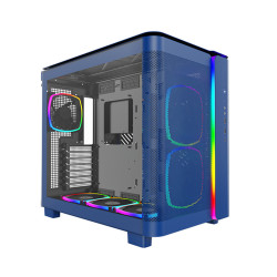 Vỏ Case Montech KING 95 PRO Blue ARGB (ATX/MID TOWER/MÀU XANH/6 FAN ARGB)