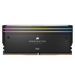 RAM Corsair Dominator Titanium Black 32GB (2x16GB) RGB 6000 DDR5 (CMP32GX5M2B6000C30)