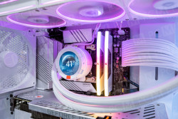 PC NZXT SNOW x SPACE COOLING ALL WHITE I5 13500 RTX 3060 12GB ( All New)