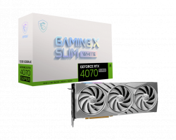Card màn hình MSI GeForce RTX 4070 SUPER 12G GAMING X SLIM WHITE