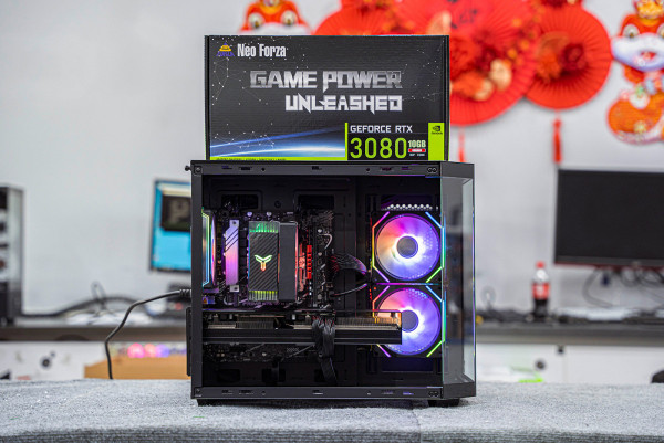 PC GAMING ULTRA LUXURY I5 12400F- RTX 3080 10GB BLACK ( ALL NEW)