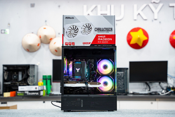 PC Gaming i3 10105F- RX 6600 Challenger D 8GB
