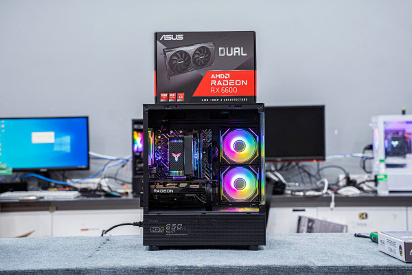 PC Gaming I3 12100F- RX 6600 8GB DUAL