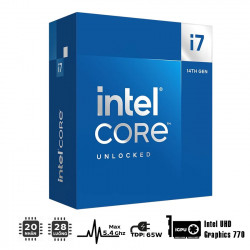 CPU INTEL CORE I7-14700 (UP TO 5.4GHZ, 20 NHÂN 28 LUỒNG, 33MB CACHE, 65W) 
