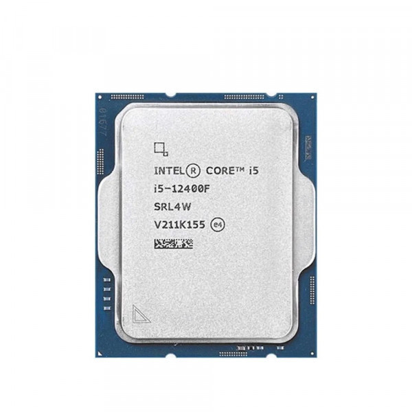 CPU INTEL CORE I5-12400F  -TRAY NEW (UPTO 4.4GHZ, 6 NHÂN 12 LUỒNG, 18MB CACHE, 65W)