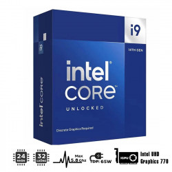 CPU INTEL CORE I9-14900 (UP TO 5.8GHZ, 24 NHÂN 32 LUỒNG, 36MB CACHE, 65W)