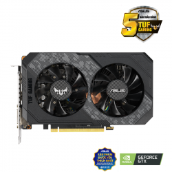 CARD MÀN HÌNH ASUS TUF GTX 1660 SUPER-O6G GAMING (6GB GDDR6, 192-BIT, DVI+HDMI+DP, 1X8-PIN)