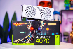 Card màn hình ASL GeForce RTX 4070 12GB AURORA EDITION GDDR6X