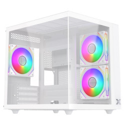 VỎ CASE XIGMATEK  AQUA M LITE ARTIC 3GF GAMING (M-ATX, KÈM 03 FAN XIGMATEK G20F)