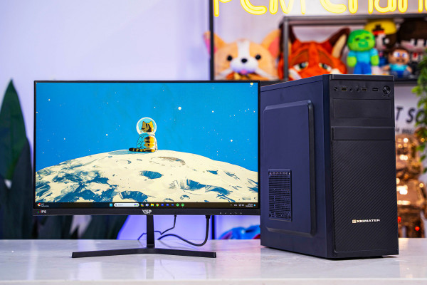 PC OFFICE Core i3 10105 - RAM 8GB- SSD 256GB- Màn hình 24 inch ( Dành Cho Kế Toán - Thu Ngân - Doanh Nghiệp) 