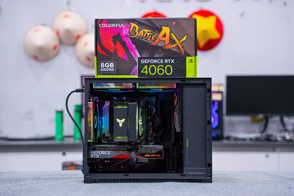 PC MINI GAMING i5 12400F- RAM 16GB- RTX 4060 8GB OC
